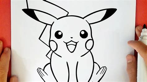 desenho do pikachu realista|COMO DESENHAR O PIKACHU DO ANIME POKEMON